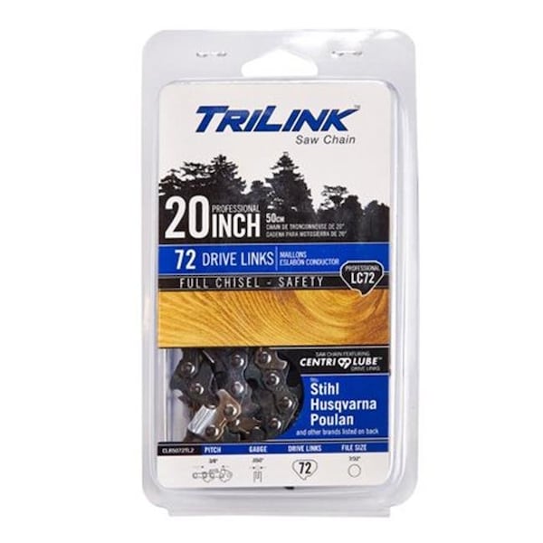 Trilink Saw Chain CL85072TL2 Semi Chisel Saw Chain - 0.050 in. - 72 Drive Links CL85072TL2 - main